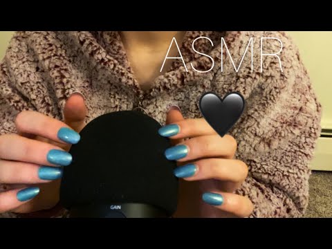 ASMR Finger Snapping, Soft Fabric Sounds, Zipper Sounds, Nail Tapping, Mic Scratching,Face Mask Peel