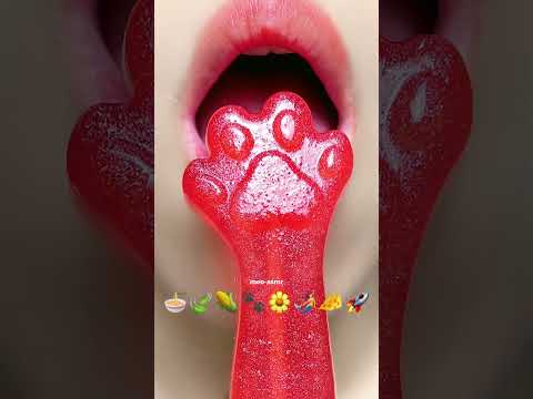 asmr EMOJI MUKBANG FOOD 🌻🌿 #asmr #emojichallenges #asmrsound #mukbang #satisfying