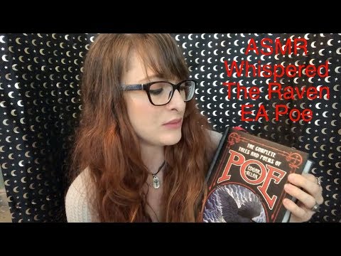 The Raven Whispered Reading ASMR Edgar Allan Poe