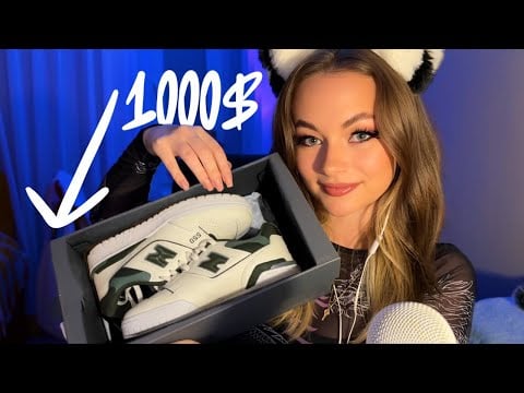 NB 550 UNBOXING ASMR | saleswoman role play