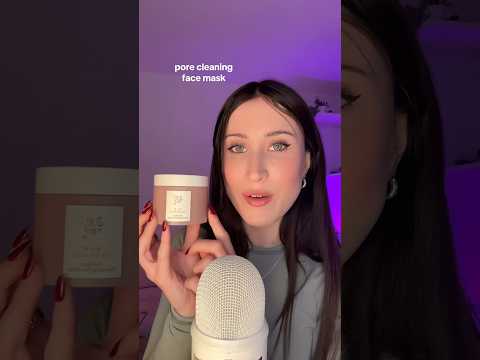 ASMR skincare | face mask #asmr #asmrshorts #skincare #shorts