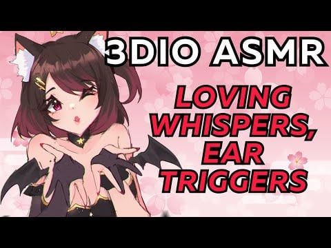 【ASMR】💞 close, cozy, and gentle ♡  loving whispers, ear triggers🌙