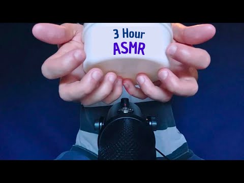 ASMR 3 Hours of Fast & Aggressive Tapping (random/rhythmic) no talking