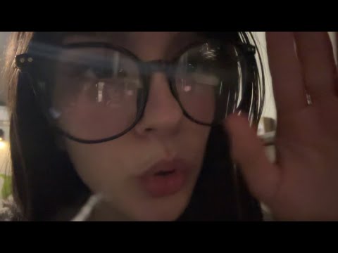 ASMR Up close stuttering + repeating words/phrases