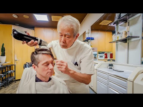 💈 What ?! A Folding Japanese Sink For A Relaxing Hairwash & Style With Shimomae-san