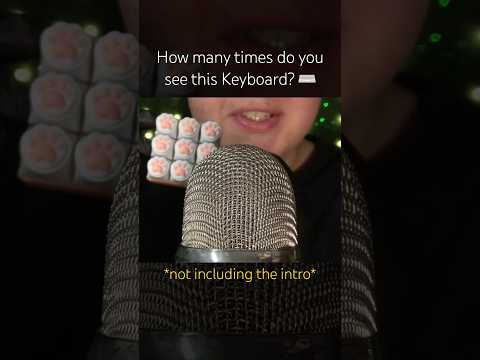How many times do you see this Trigger?! 🧡 #asmr