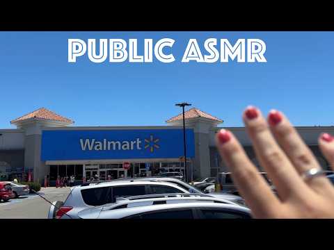 Public ASMR at Walmart 🛍️