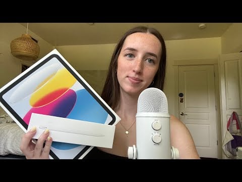 ASMR iPad unboxing! 