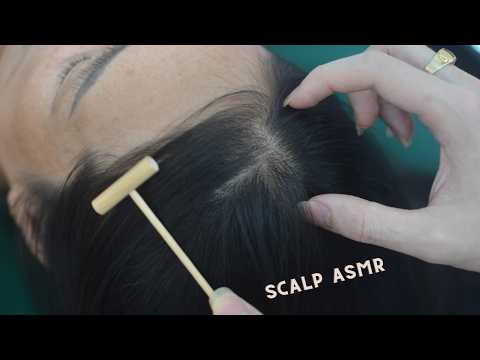 ASMR Aggressive Scalp And Head Scratchinng With Breathing Noise, Relaxing For Anxiety Relief