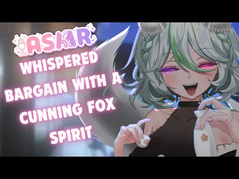 【 LIVE 🔴3Dio Yandere ASMR】Whispered Bargain With A Fox Spirit【Alias Anono | V4Mirai | ENVtuber】