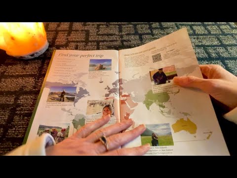 Travel Brochure ASMR