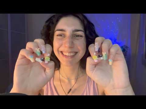 ASMR ITA | Le press on nails più carine di sempre (whispering)