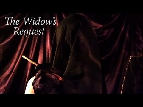 Will You Bring the Widow's Spouse Back to Life? | ASMR Roleplay | Writing & Fabric Sounds