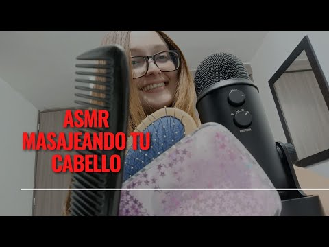 Asmr Colombiano | Masaje capilar muy cosquilloso + Soft spoken