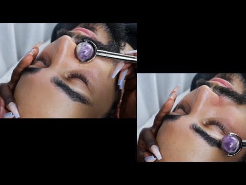 ASMR at 100% Sensitivity Face Picking & Touching - mini facial