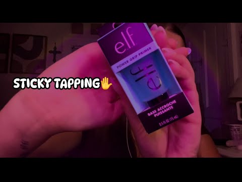 ASMR- Sticky Fingertip Tapping✋ #asmrsounds #triggersforsleep #relax 