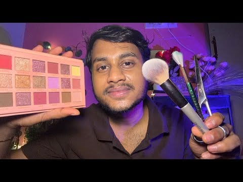 ASMR Let Me Give You a Fresh New Look 💄✨ Makeup & Haircut Personal Attention 😴