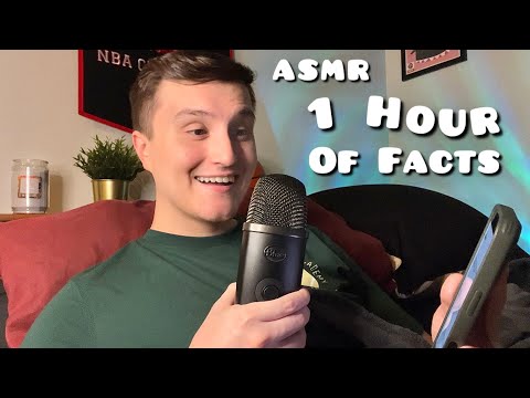 ASMR | 1 HOUR of VERY Interesting Facts To Help You Sleep 😴 (whisper ramble)