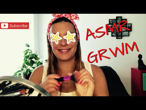 ASMR GRWM ! Get Ready with me /Make up ASMR (deutsch / german )