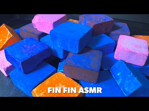 🪼ASMR | Dyed @YuShen-asmr Gym Chalk Blocks 🪼 Soft and Buttery💙