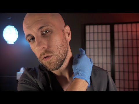 ASMR Soothing Chiropractic Exam and Adjustment ( Adjusting and Cracking You)