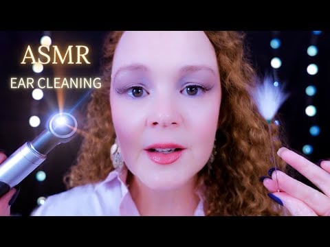 ASMR | Ear Cleaning Roleplay, Soft Spoken | Hearing Test, Crinkly Sounds, Personal Attention
