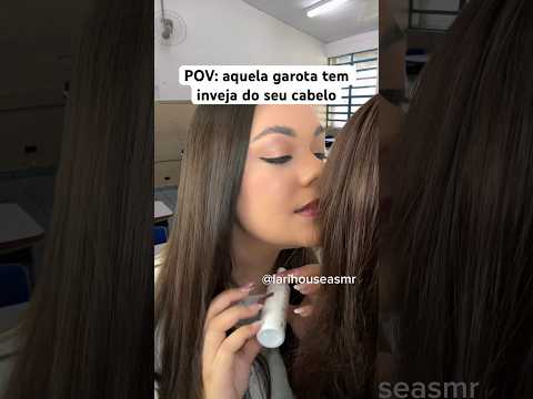 POV: aquela garota tem inveja do seu cabelo #humor #shorts