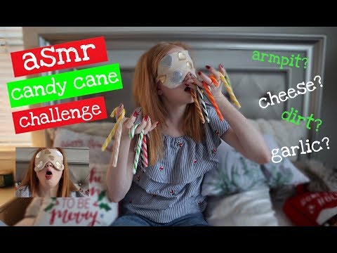 ASMR Candy Cane Challenge!