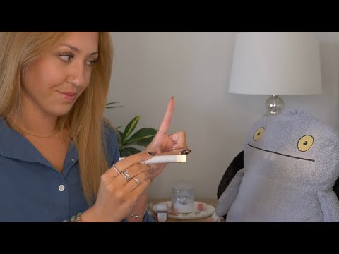 ASMR Cranial Nerve Exam - teddy edition