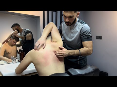 Asmr Back Massage And Turkish Barber Asmr