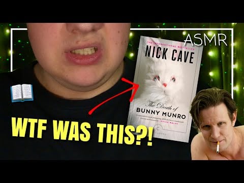 ASMR The Death of Bunny Munro Book Review! 🐰📚 (Deutsch/German)