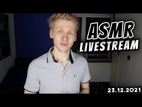ASMR LIVE | Entspannter TALK & TRIGGER STREAM | Livestream vom 23.12.2021