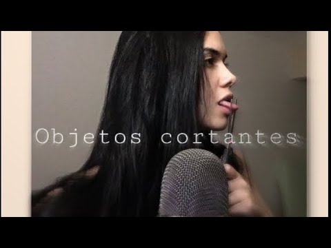 (ASMR) Objetos cortantes || Mic Scratching with Sharp Objects (blue yeti)