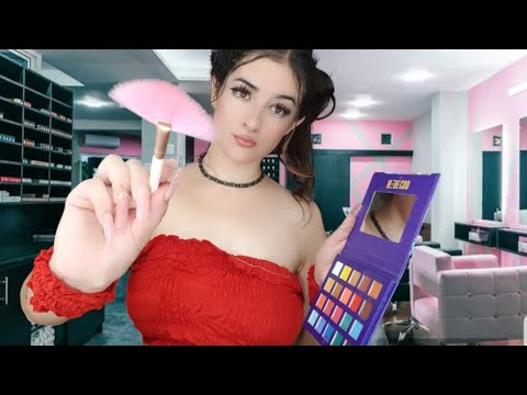 roleplay/te maquillo para recibir el año nuevo ☺️🥂🎄ASMR ..