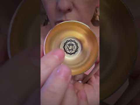 Heart Chakra Bowl #asmr #relax #reikiforsleep