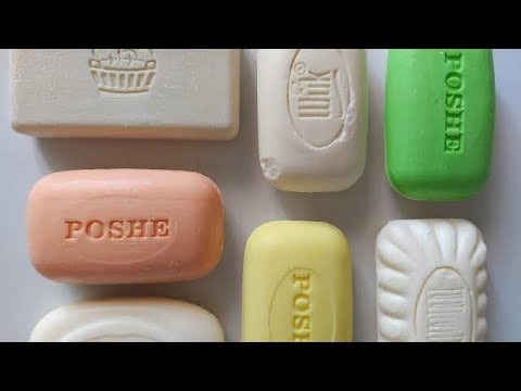 Dry Soap carving ASMR\ relaxing sounds\ No talking. Satisfying ASMR video\ Cutting soap