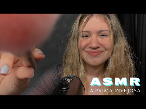 ASMR A PRIMA INVEJOSA TE MAQUIANDO PARA FESTA QUE ELA NÃO FOI CHAMADA