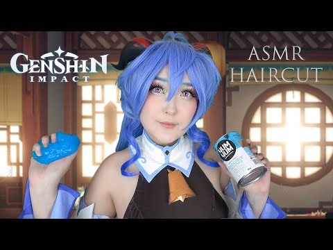 АСМР Причешу и подстригу 💕 ASMR Genshin Impact ✨