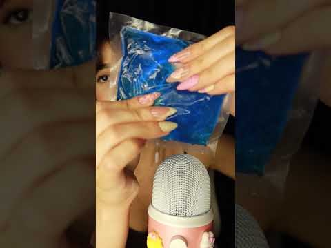 BUZ JELİYLE SERİNLİYORUZ 🥶❄️🧊 #asmr
