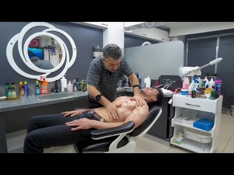 THE POWER OF ASMR MASSAGE ! LOTS OF OIL BODY MASSAGE!