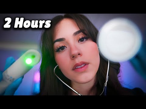 2 hours of ASMR medical exams to fall asleep to ✨[No Mid Roll Ads]