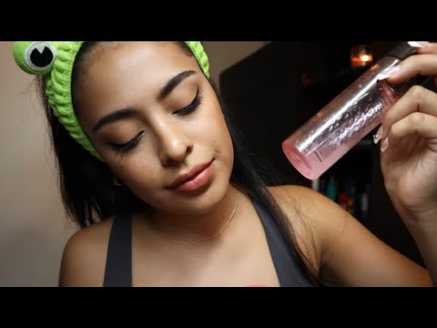 ASMR MI SKINCARE RUTINE / SONIDOS MUY RELAJANTES