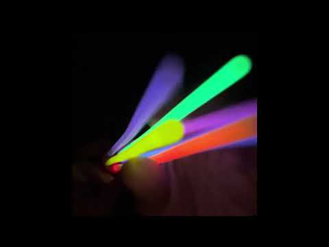ASMR Neon Glow Sticks (Extreme Visual Triggers) 🌈 