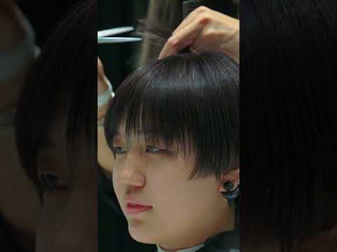 【ASMR】カリスマ美容師USAMIが切る！劇的ショートヘア大改造✂️✨ #shorts #ショートヘア