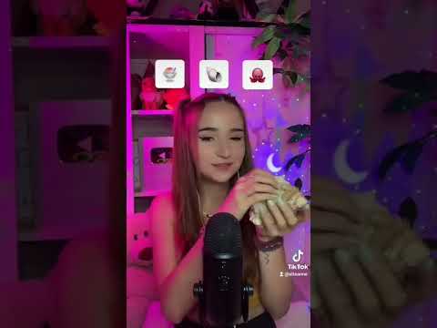ASMR EMOJI CHALLENGE :🍧🐚🐙