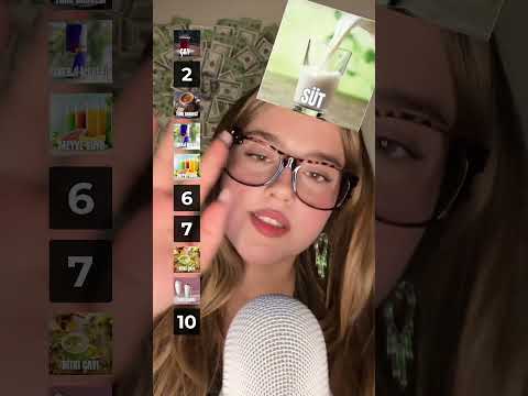 İçecek sıralamasııı #asmr #triggersforsleep #asmrvideo #keşfet #fyoupage #sıralama