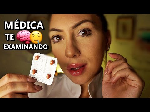 ASMR: TE EXAMINANDO E SUSSURRANDO NO SEU OUVIDO