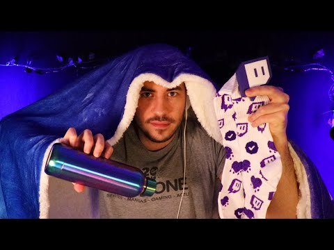 ASMR le plein de triggers avec des cadeaux de TWITCH