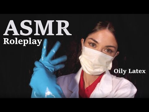 ASMR [ Cosmetology Roleplay] | Oily Latex Gloves
