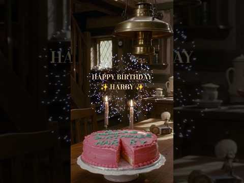 Happy birthday #harrypotter  ✨🍰 #birthday July 31, is the birthday of both Harry and JK Rowling 🎂